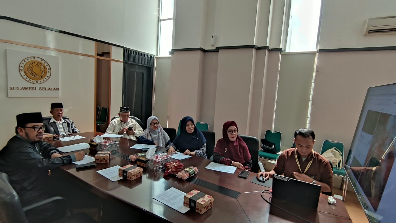 Sidang Komisi Fatwa MUI Sulsel Bersama LPH Madani Verifikasi 4 Pelaku Usaha Skala Mikro